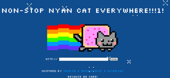 nyan kat webside