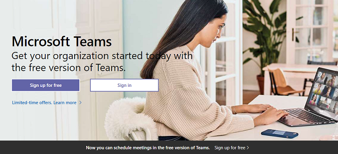 Microsoft Teams gratis plan