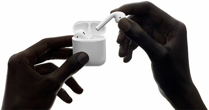 Ny Apple AirPods Ingen hovedtelefonstik