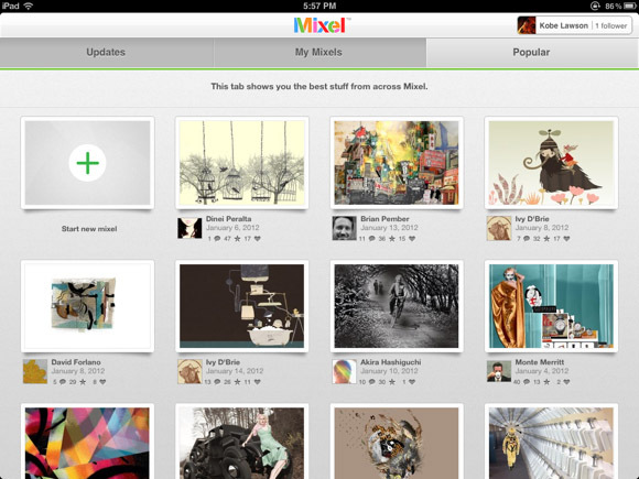 mixel til ipad