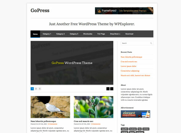 magasinetema til wordpress