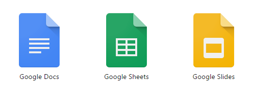 Google Docs-ikoner