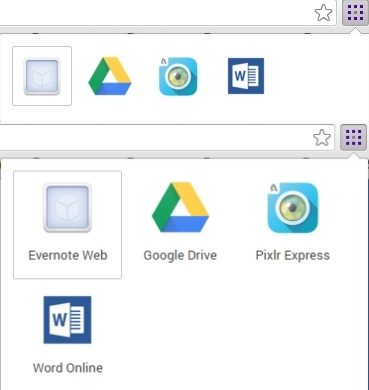 Apps Launcher Chrome-udvidelsespano