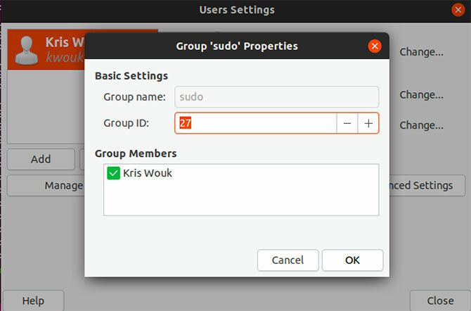 Håndtering af grupper med et GUI-værktøj
