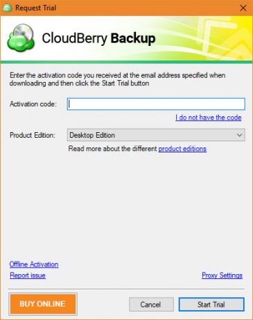 CloudBerry Backup beskytter filer på Windows, Mac og Linux 03 CloudBerry Backup prøveversion