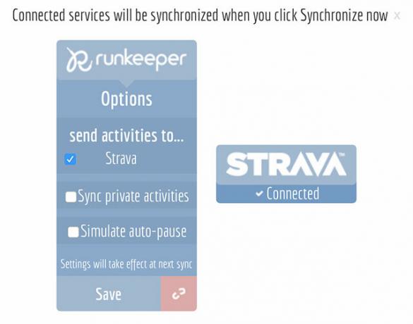 Runkeeper, Strava eller Garmin? Vælg One & Sync med Rest-konfigurationsservices