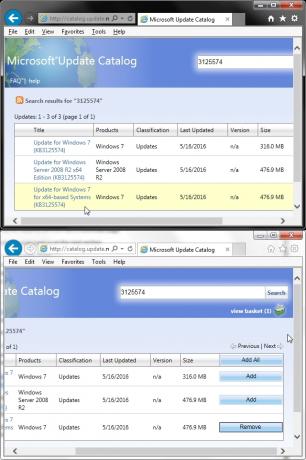 WIndows-opdateringskatalog