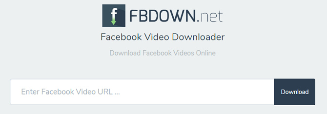 download facebook video