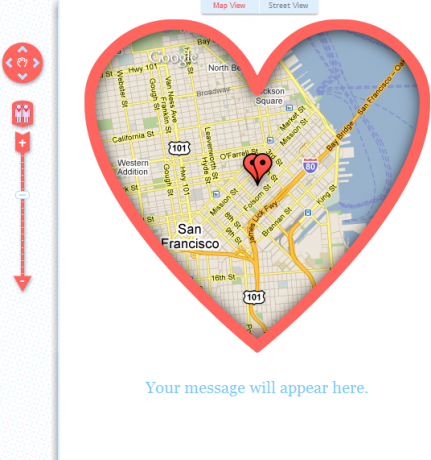 MapYourValentine: Husk elskede på det særlige sted