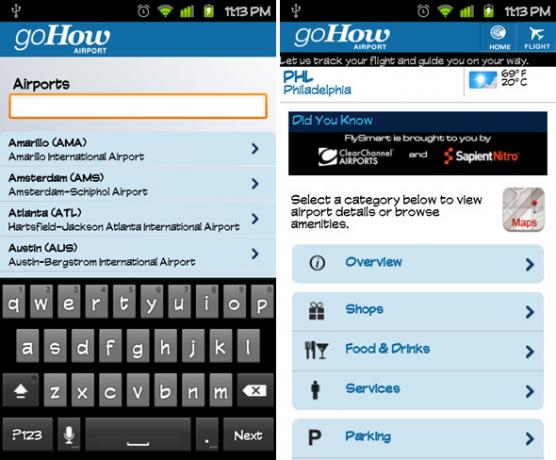 GoHow Airport: En fremragende gratis app til Frequent Flyers [Android & iPhone] android gohow lufthavn 1