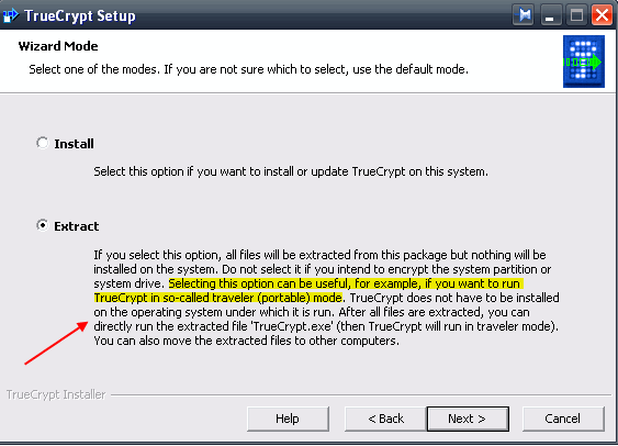 Krypter din USB-stick med Truecrypt 6.0 travellertruecrypt1a