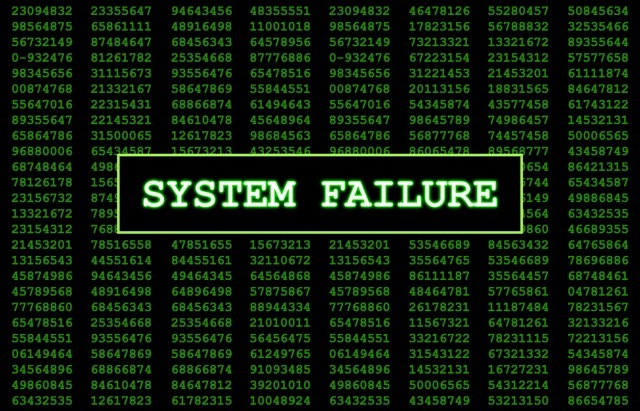 systemet-fiasko-grøn-skærm