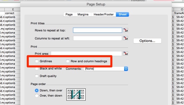 excel-print-indstillinger