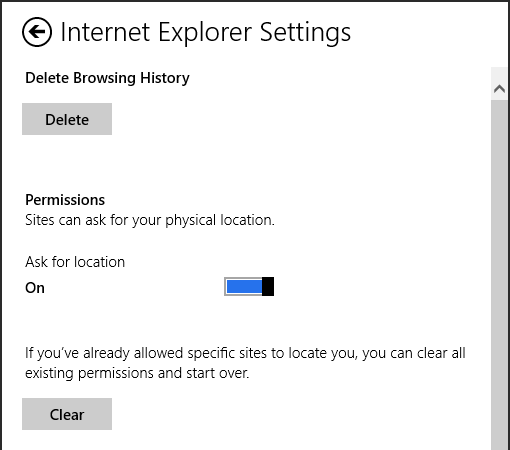 internet explorer 10 tip