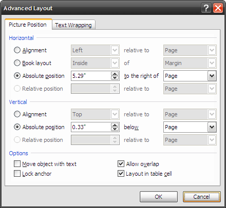 Sådan opretter du brugerdefinerede brevpapirer med et hurtigt brevhoved i Microsoft Word 2007 MSWord05