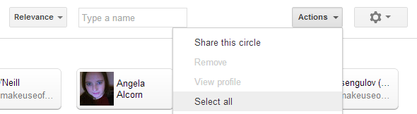 google plus administrerende cirkler