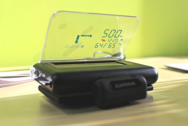 garmin head up display projektor gennemgang