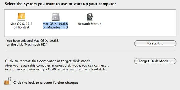 installer osx på ekstern harddisk