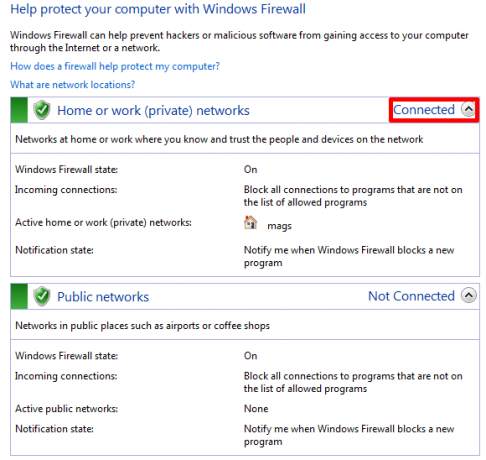 Windows 7 firewall-gennemgang