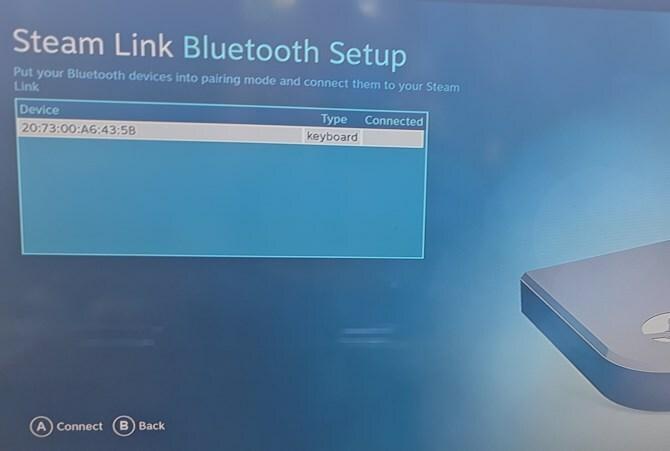 steam link enhed bluetooth