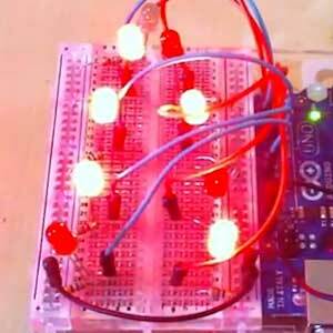 arduino julelys