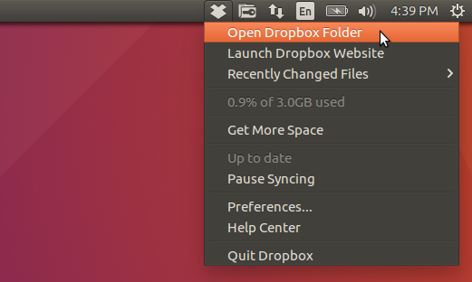 Dropbox på ubuntu