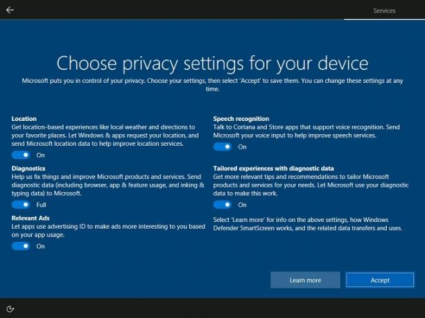 windows 10 skabers privatliv
