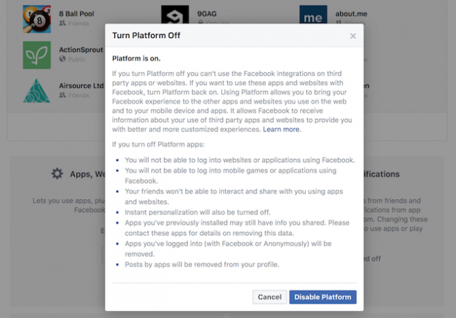 Den komplette Facebook Privacy Guide facbeook privacy app platform