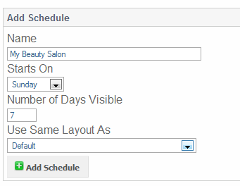 php tidsplan kalender