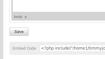 Sådan får du funktionen af ​​et CMS på enhver gammel webside-pulsecms-embedcode