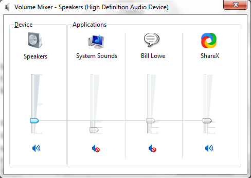 Volume Mixer