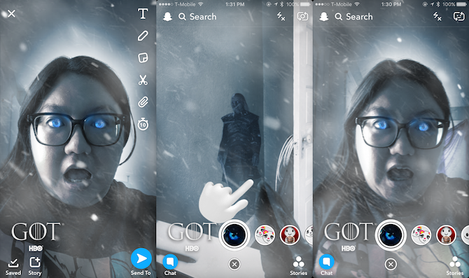 snapchat skjulte filtre låses op
