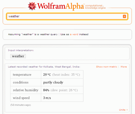 10 søgeudtryk til at sætte Wolfram Alpha til god brug Hverdags Wolfram vejr