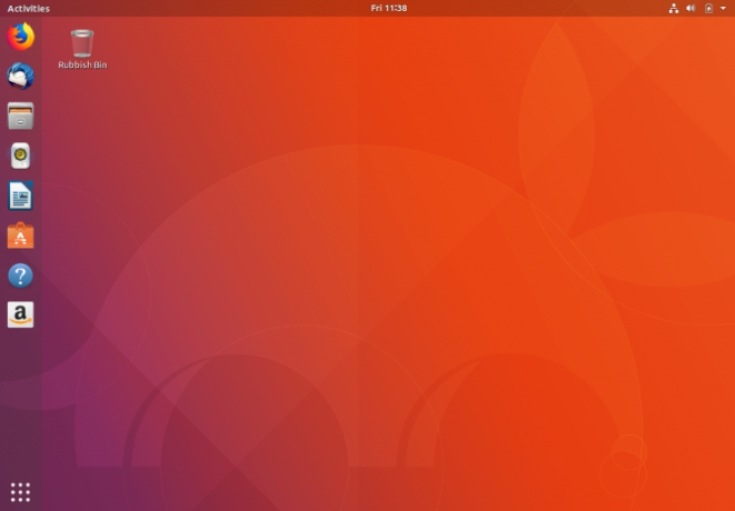 Ubuntu GNOME LTS desktop 