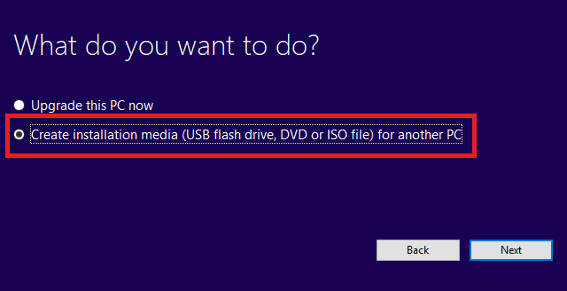 Sådan installeres Windows Fra et USB-drev skal du installere windows