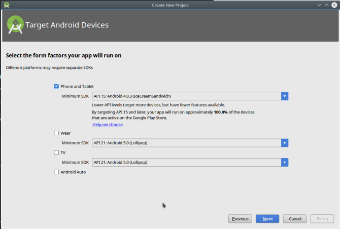 android oprette app androidstudio newproject2