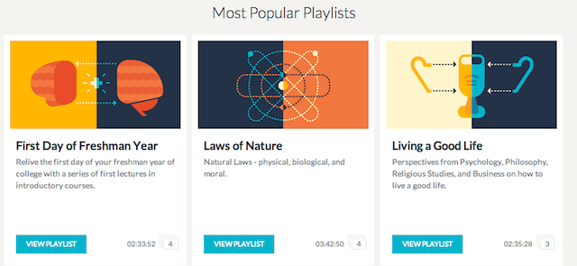 Academic Earth-Playlister