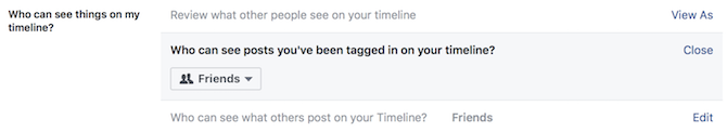 Den komplette Facebook Privacy Guide facbeook privatliv tidslinje tagging, hvem kan se