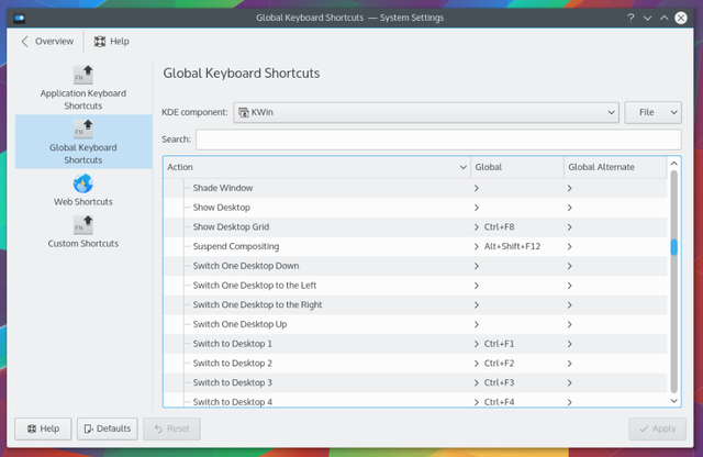 LinuxShortcuts-KDE-System-indstillinger