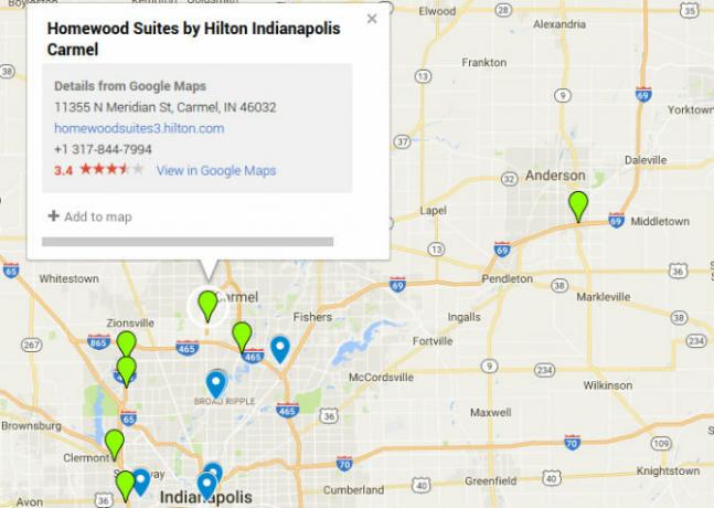Google Maps Layer-hoteller