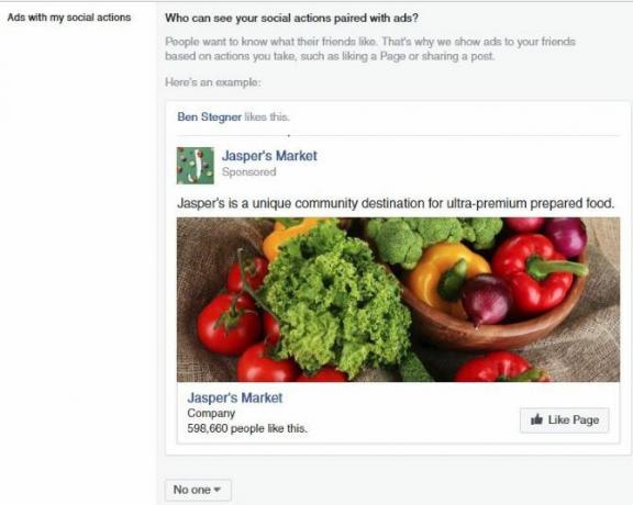 facebook social handling annonce