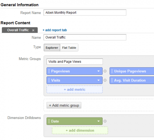 automatisere Google Analytics