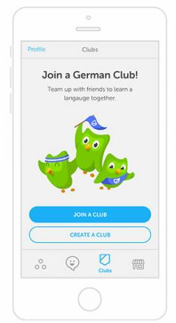 Duolingo klubber