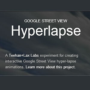 Opret fantastiske billeder med Hyperlapse Photography og Google Street View [Updates] hyperlapse intro