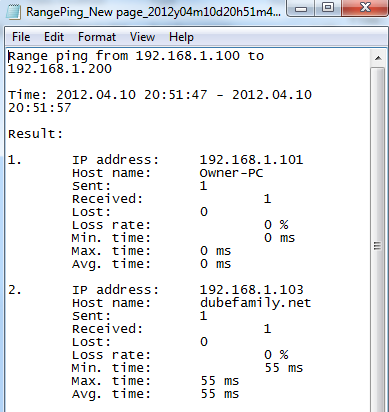 ping manager