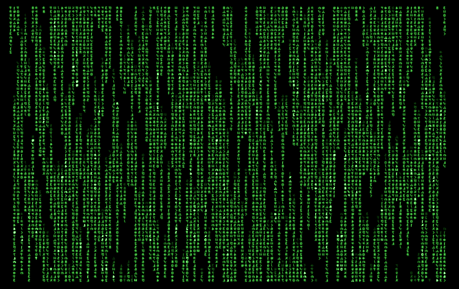 Matrix-pauseskærm