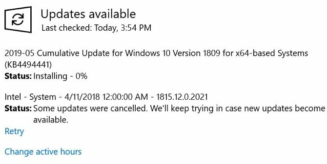 Opdatering af Windows for at ordne Kørsel af chkdsk for at ordne den interne fejl i videoplanlægning