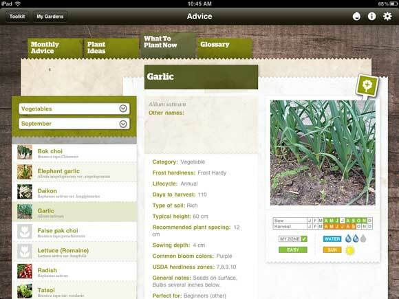 ipad havearbejde app
