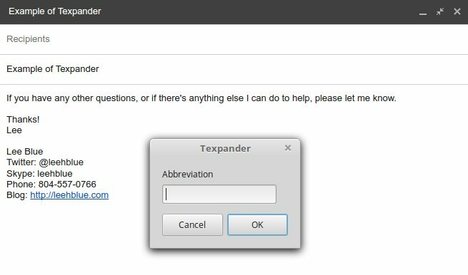 Texpander i aktion