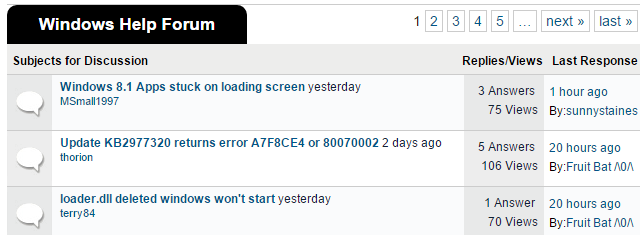 Windows Hjælp Forum